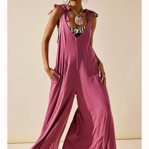 NWT Free People Alice One-piece Size XS in Magenta Haze